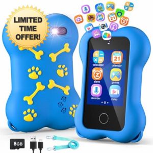 VATOS Kids Smart Cell Phone Toy for Girls Boys