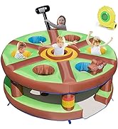 GYMAX Color Prize Wheel, 24
