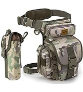 Jueachy Tactical Waist Bag Drop Leg Bag Multifunctional Thigh Bag Motorcycle Leg Bag Military Hip...