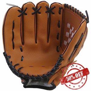 apott Baseball Gloves Right Hand Softball Glove Adult Youth Baseball Mittt for Infielder Beginner