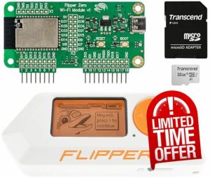 Flipper Zero WiFi Kit - Flipper Zero | WiFi Development Card | 32GB MicroSD Card | MicroSD to SD Adapte