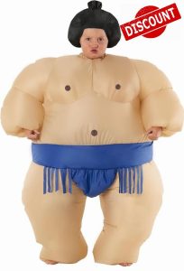 Morph Sumo Wrestler Costume Kids Inflatable Sumo Suit Kids Inflatable Halloween Costume Kids Halloween Costume For Kids One Size