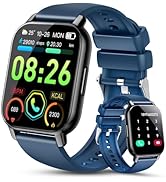 Gerafame Smart Watches Blue Band