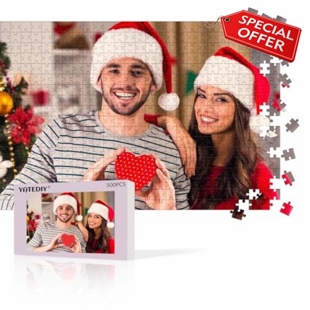 Custom Jigsaw Puzzle from Photo - 70/300/500/1000 Personalised Jigsaw Puzzle