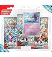 Pokémon TCG: Scarlet & Violet—Stellar Crown 3-Pack Blister - Tinkaton (3 Booster Packs & Foil Pro...