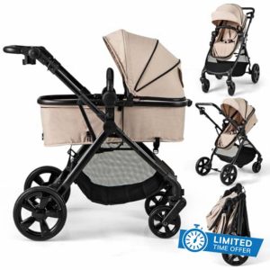 COSTWAY 2 in 1 Baby Pushchair