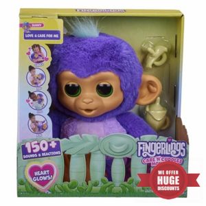 Fingerlings Care ‘n’ Cuddles Interactive Baby Monkey
