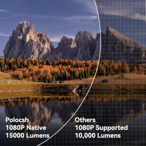 Full HD1080P Projector 4k with Android 11.0