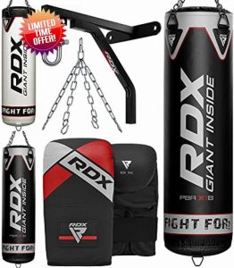 RDX Unfilled Punch Bag 4FT 5FT for Pro Training
