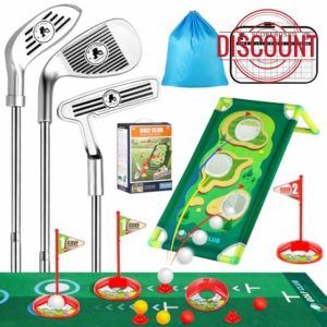 DZLION Toddler Golf Clubs Set