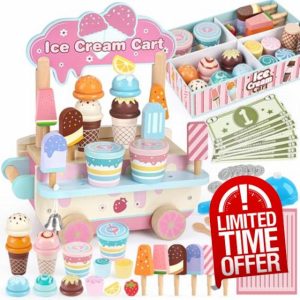 Dreamon Wooden Ice Cream Toy for Kids