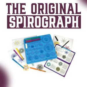 Reusable Plastic Drawing Spirograph Set