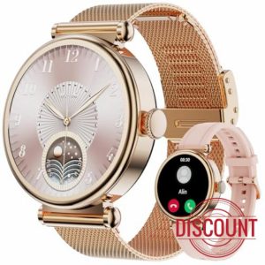 IFMDA Smart-Watches-for-Women - 1.27" Fitness Watch with Answer/Make Call