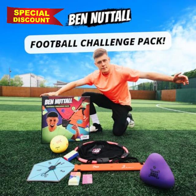 Ben Nuttall Football Challenge Pack powered by Flick - Over 500 football challenge combinations to complete