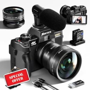 Monitech Digital Camera for Photography and Video