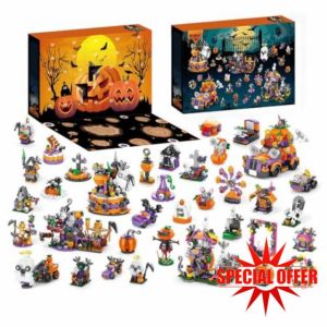 SpicyfyToy Halloween Advent Calendar 2024 Building Blocks
