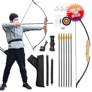 Runzkzy Recurve Bow and Arrow Set