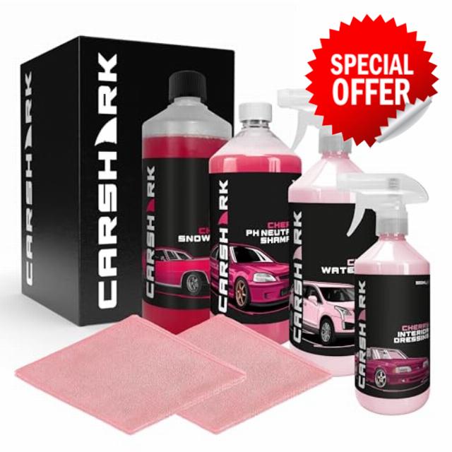 CARSHARK Car Cleaning Cherry Kit - Gift Box