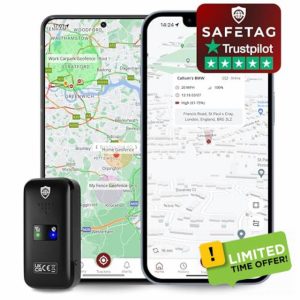 SafeTag Mini 4G - 4G LTE Rechargeable Mini GPS Tracker