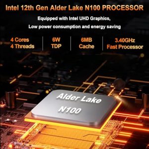 Mini Computer 12GB DDR5 512GB M.2 SSD