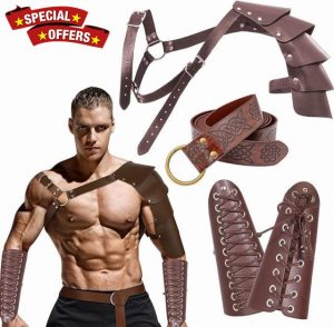 LYCN Leather Arm Guards Bracers