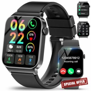 VKROBAG Smart Watch for Men Women Answer/Make Calls
