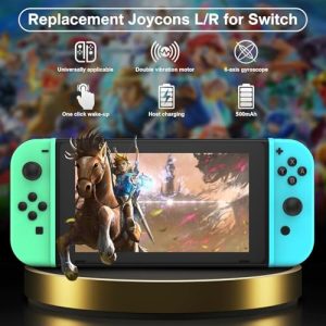 Wireless L&R Controllers Compatible with Switch/OLED/Lite