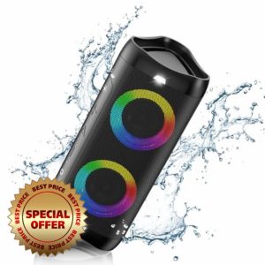 DONOW Bluetooth Speaker with Lights