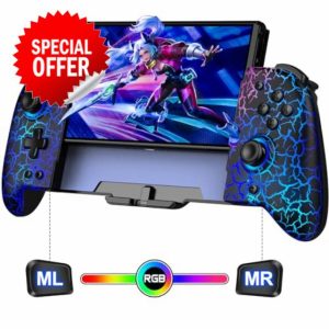 Immersive Programmable Wireless Switch Controller for Nintendo Switch/OLED