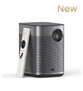 XGIMI MoGo 3 Pro 1080P Mini Projector with PowerBase Stand, Google TV with Licensed Netflix, Buil...