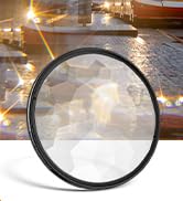 K&F Concept 49mm Black Diffusion 1/4 Filter Mist Soft Glow Diffuser Lens Filters(Nano-K Series)