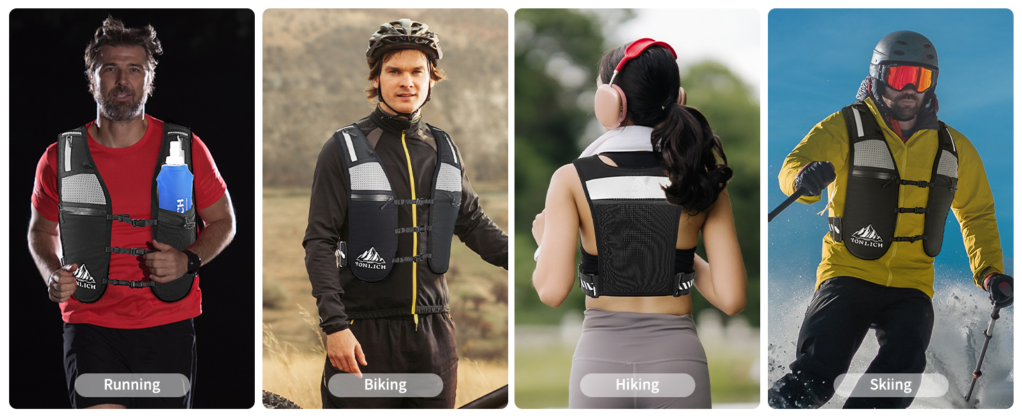 running hydration vest running vest women hydration backpack running vest with water bladder