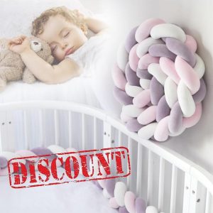 GYWZTJ Braided Cot Bumper