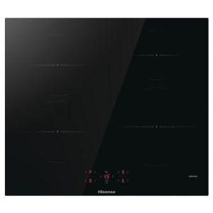 Hisense HI6401BSC Built-in 60cm Induction Hob Ceramic Glass Panel