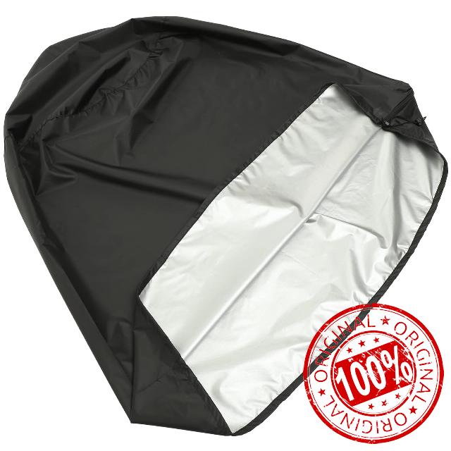 BCOATH Garden Fountain Cover Patio Cover Waterproof Fountain Cover Oxford Cloth Garden Cover Water Fountain Covers for Winter Garden Statue Covers Outdoor Fountain Black 420d Oxford Cloth