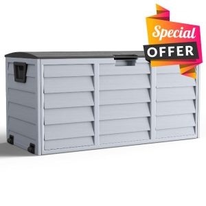 The Fellie Garden Storage Box with Lid and Wheels