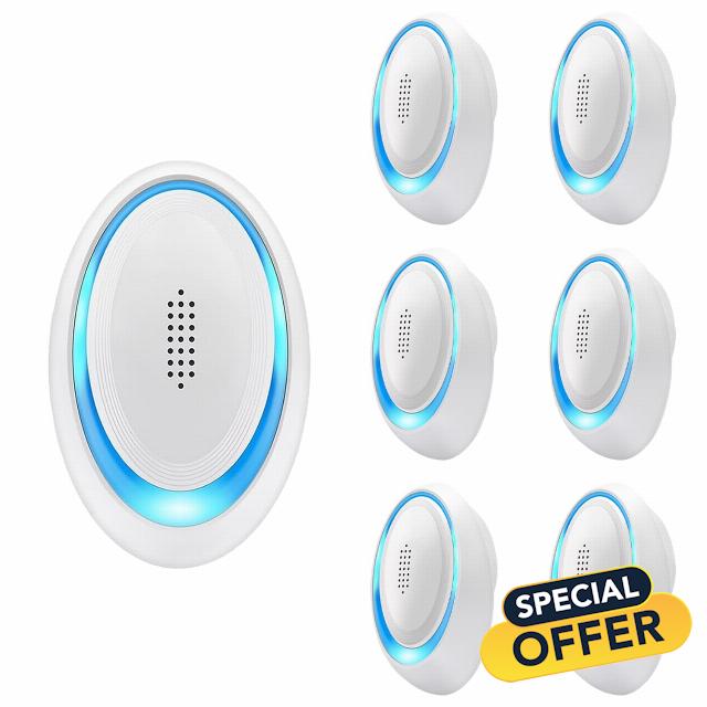 K&J Ultrasonic Pest Repeller 6 Packs