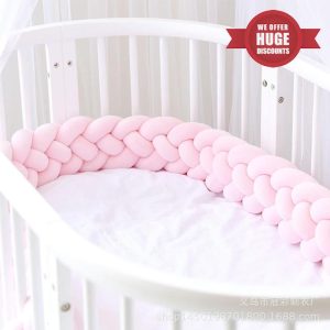 GYWZTJ Braided Cot Bumper