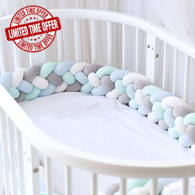 GYWZTJ Braided Cot Bumper