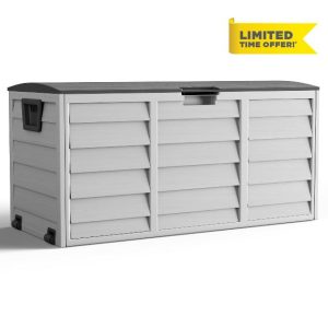 The Fellie Garden Storage Box with Lid and Wheels