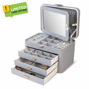 KAMIER Jewellery Organizer Box