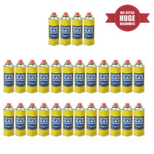 MASTER BRAND Butane Gas Bottles Canisters for Camping Heater