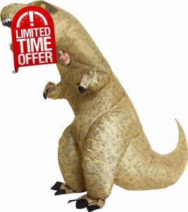 Morph Inflatable T Rex Costume Kids