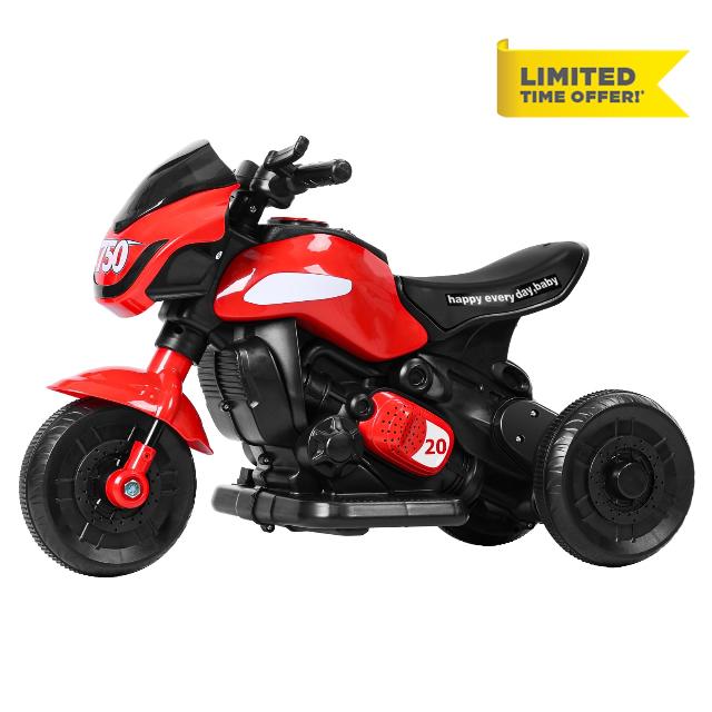 mufsceku Motorcycle Ride-On Toy for Kids 1-6 Years Old