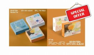 SEVENTEEN Spill The Feels 12th Mini Album+Store Gift (Standard Feel Blue ver.)