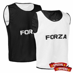 FORZA Premium Reversible Training Bibs | Pack of 5 Multi-Sport Vests - Ideal for Teams and Training