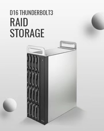 TERRAMASTER D2-320 USB RAID enclosure – USB 3.2 Gen 2 10Gbps Type C 2Bay RAID Storage Supports RA...
