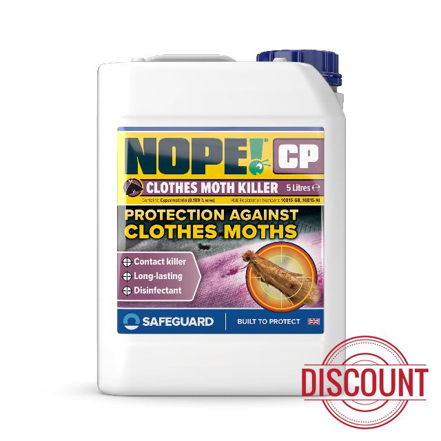 NOPE! CP Moth Killer Spray (5L) - Fast acting