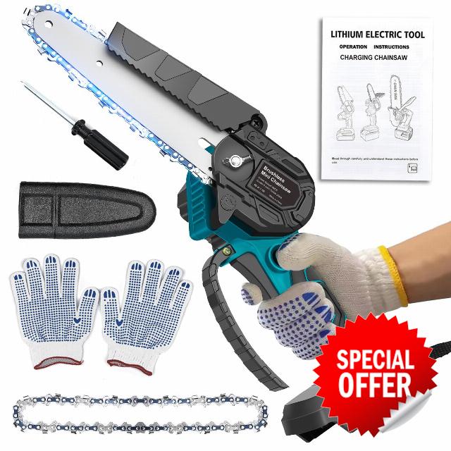 Mini Chainsaw for Makita 18 V Battery
