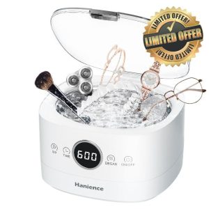 Ultrasonic Cleaner 46000Hz 750ml Ultrasonic Jewellery Cleaner Machine with Degas